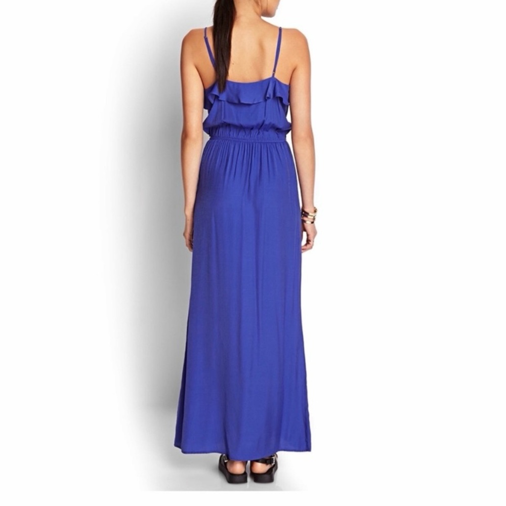 Forever21 Ruffled Maxi Dress - Picture 7 of 11